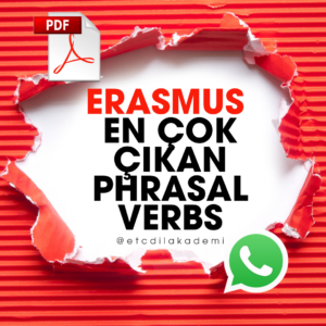 Erasmus’ta En Çok Çıkan Phrasal Verbs